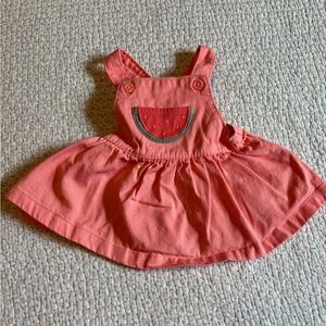 Carters Watermelon Overall Dress